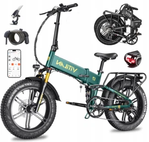 VITILAN i7pro 3.0 48V 20AH Electric Bicycle 20*4" Fat Tire E-MTB E-Bike 110KM UK - Picture 1 of 24