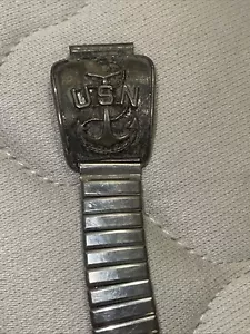 World War 2 era United States Navy USN watch band - Picture 1 of 6