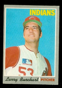 1970 O-PEE-CHEE # 412 LARRY BURCHART INDIANS NR MINT 90 CENTS SHIPPING * - Picture 1 of 2