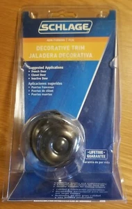 Schlage Türknauf im georgianischen Stil drehfest in Antikmessing, neu in Verpackung  - Bild 1 von 4