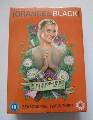 ORANGE IS THE NEW BLACK SEASONS 1 ONE 2 TWO & 3 THREE DVD BOXSET NEW & SEALED - Image 1 of 2