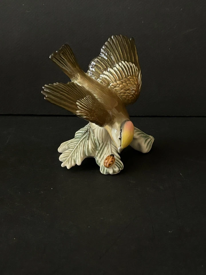 Karl Ens - Oiseaux et coccinelle - Porcelaine - Photo 1/4