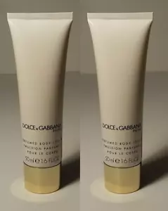 Dolce & Gabbana THE ONE for WOMEN Perfumed BODY LOTION 2 x 1.6 OZ EACH *READ AD* - Picture 1 of 2
