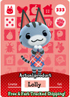 Lolly #333 NFC Amiibo Card Animal Crossing New Horizons Free Tracked Shipping!