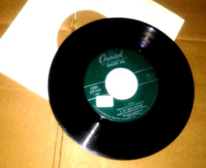 JACKIE GLEASON ORCHESTRA Romantic Jazz-4 Songs CAPITOL 45 RPM L@@K! - Picture 1 of 2