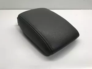 2007 2011 SAAB 9-3 93 CENTER CONSOLE LEATHER ARMREST LID OEM GRAY FACTORY - Bild 1 von 4