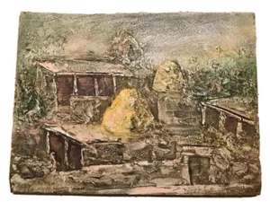 Original Armenian Oil Painting From Vayots Dzor Province, Malishka Village - Picture 1 of 8