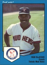 1989 Toledo Mud Hens ProCards #774 Ivan DeJesus Coach