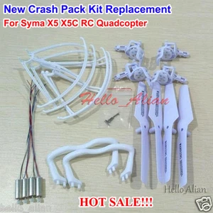 New Crash Pack Kit Replacement Spare Parts For Syma X5 X5C RC Drone Quadcopter - Picture 1 of 8