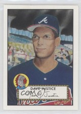 1990-93 Topps Magazine Cards David Justice #TM36 Rookie RC