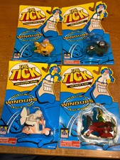 Lot Of 4 “The Tick” Wacky WindUPS Action Figures In Original Packaging sealed