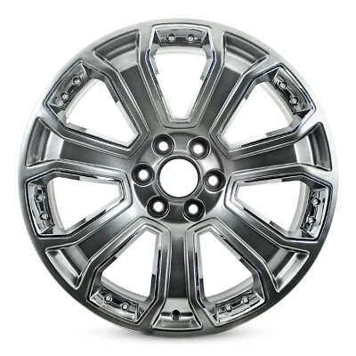 22" Wheel for 2014-2020 Chevy Silverado Suburban GMC Sierra OEM Quality 5660 - Image 1 of 4