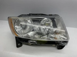 2011 - 2013 Jeep Grand Cherokee Right Passenger RH Headlight Halogen OEM - Picture 1 of 8