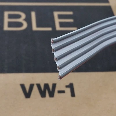 7 英尺 3 米 8132/05,5 条 18 号 0.156 英寸 3.96 毫米间距平带电缆 R120 — 第 1/3 张图片