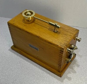 Antique Ruhmkorff Induction Coil Welch Scientific Company Vintage Spark Gap - Zdjęcie 1 z 11