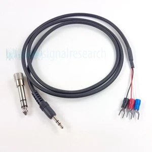 CW morse code paddle key cable for Vibroplex Bencher etc 1/8" 3.5mm plug - Picture 1 of 1