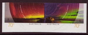 AUSTRALIA 2014 SOUTHERN LIGHTS SELF ADHESIVE PAIR, UNMOUNTED MINT, MNH - Picture 1 of 1