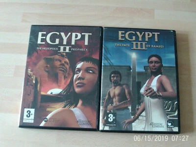 egypt 2 & 3 USED .&.. better late than dead & hunted the demons forge NEW&SEALED - Image 1 of 4