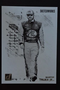 Donruss Racing Sketchworks 2021 #S-MT MARTIN TRUEX JR. - Imagen 1 de 2