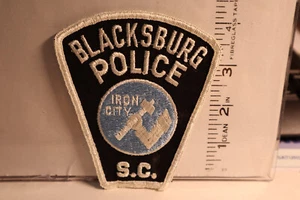 police patch   BLACKSBURG POLICE SOUTH CAROLINA - Picture 1 of 1