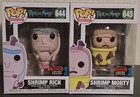 Rick & Morty Funko Pop Shrimp Rick And Morty 644 & 645 Exclusive Limited Edition