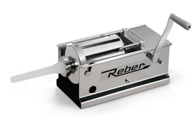 Reber Insaccatrice 3 kg 2 velocità inox 8966N carne salsiccia salsicce - Rotex - Immagine 1 di 4