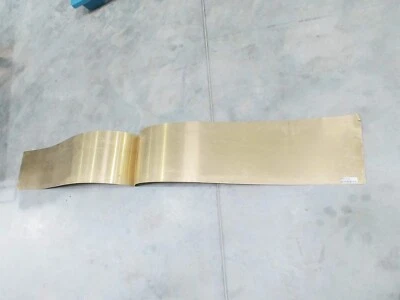 Rollo de placa de cuña 260 chapa de latón de 0,025" de espesor 12" x 96" Foto 1 de 4