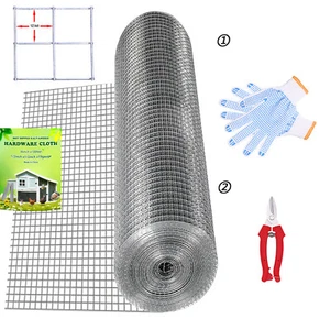 1/2''x36''x100' Hardware Cloth Wire Mesh Galvanized Welded Rolls Rabbits Fencing - Picture 1 of 13