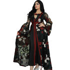 Dubai Open Abaya Embroidery Maxi Dress Women Muslim Kimono Caftan Kaftan Ramadan