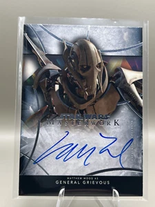 2024 Star Wars Masterwork Matthew Wood as General Grievous Auto - Picture 1 of 2
