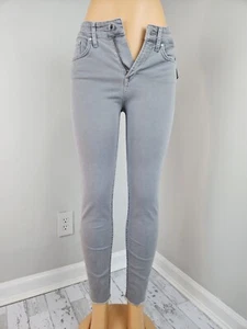 Mavi Damen Jeans 27 Lucy High Rise Super Skinny Grau Raw Hem - Bild 1 von 10