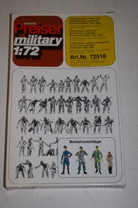 Preiser 72516 Fallschirmjäger Piloten Bodenpersonal Luftwaffe 1:72 NEU mit OVP - Bild 1 von 1