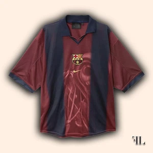 NIKE X FC BARCELONA RETRO 2000/01 HOME SKELETON JERSEY M IN HAND - Bild 1 von 2