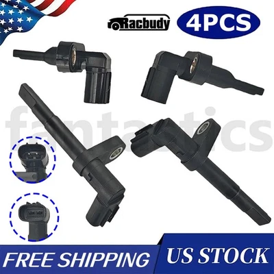 4 PIEZAS Sensores de velocidad delanteros y traseros R+L ABS para Lexus GS350 IS250 IS350 LS460 LS600H Foto 1 de 4