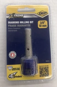 QEP Xtreme Pro Series 3/8” 10mm Diamond Milling Bit 10051, NEW+FREE SHIPPING - Foto 1 di 2