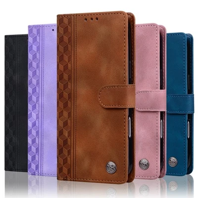 Magnetic Flip Case Wallet Leather Cover For Motorola G52 G82 G53 G13 G54 G55 G71 - Image 1 of 4