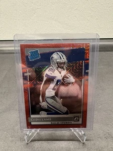 Ceedee Lamb Donruss Optic 2020 Rated Rookie Red Mojo Dallas Cowboys - Bild 1 von 2