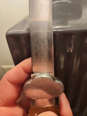 Cuchillo paracaídas alemán Paul Weyersberg & Co Solingen Foto 1 de 4