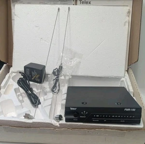 Telex FMR-150 Professional Three Channel Wireless Microphone Receiver Working - Picture 1 of 6