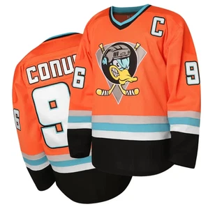 Mighty Ducks Movie Shirts Ice Hockey Jersey #96 Conway MEN'S SMALL - 3XL - Picture 1 of 5