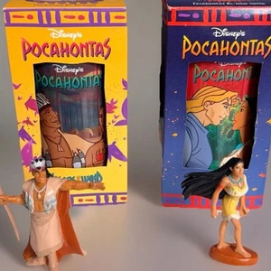 Vintage Disney Pocahontas Colors of the Wind Set of 2 Burger King Cups + Bonus! - Bild 1 von 7