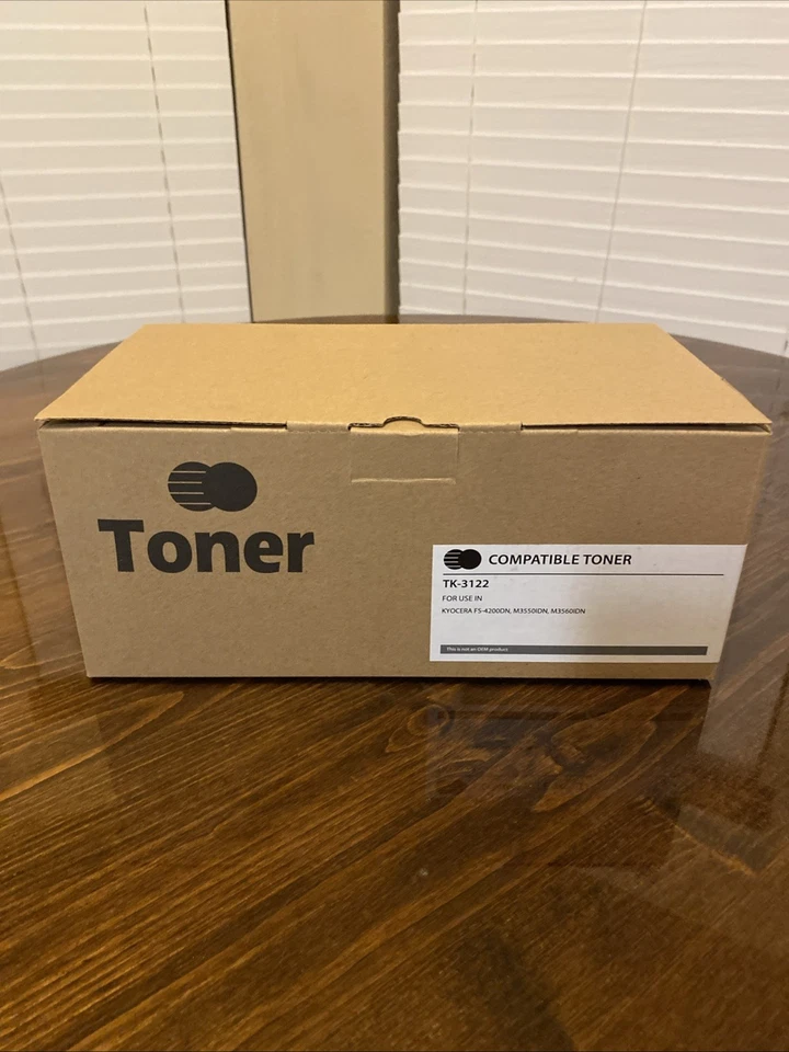 Kyocera TK-3122 Toner Kit Compatible with ECOSYS FS-4200DN, M3550idn - Image 1 of 1