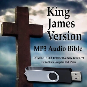 THE HOLY BIBLE with some Dramatic reading on MP3 USB new and old test - Picture 1 of 1