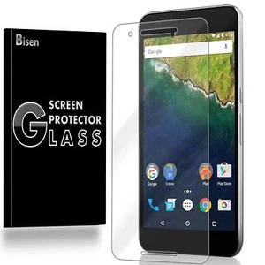 Huawei (Google) Nexus 6P [BISEN] Tempered Glass Screen Protector Guard Shield - Picture 1 of 6