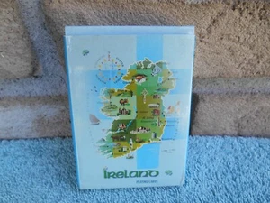 IRELAND SOUVENIR PLAYING CARDS BY JOHN HINDE NEW SEALED SET IN ORIGINAL BOX! - Picture 1 of 11