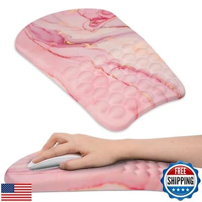 Ergonomic Wrist Mouse Pad with Massage Design, Wrist Rest Pain Relief Mousepa - Image 1 of 4