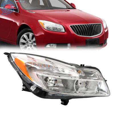 For 2011-2013 Buick Regal Halogen Headlight Headlamp Chrome Passenger Right Side — 第 1/4 张图片