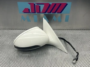 2007-2009 Mercedes Lorinser Front Right Passenger Side Mirror Door View White - Picture 1 of 7