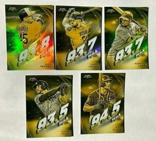 2019 TOPPS FIRE BASEBALL MAXIMUM VELOCITY INSERT GOLD MINTED PARALLEL