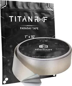 Mission Darkness Titanrf Faraday Tape High-Shielding Conductive Adhesive Tape au - Picture 1 of 9